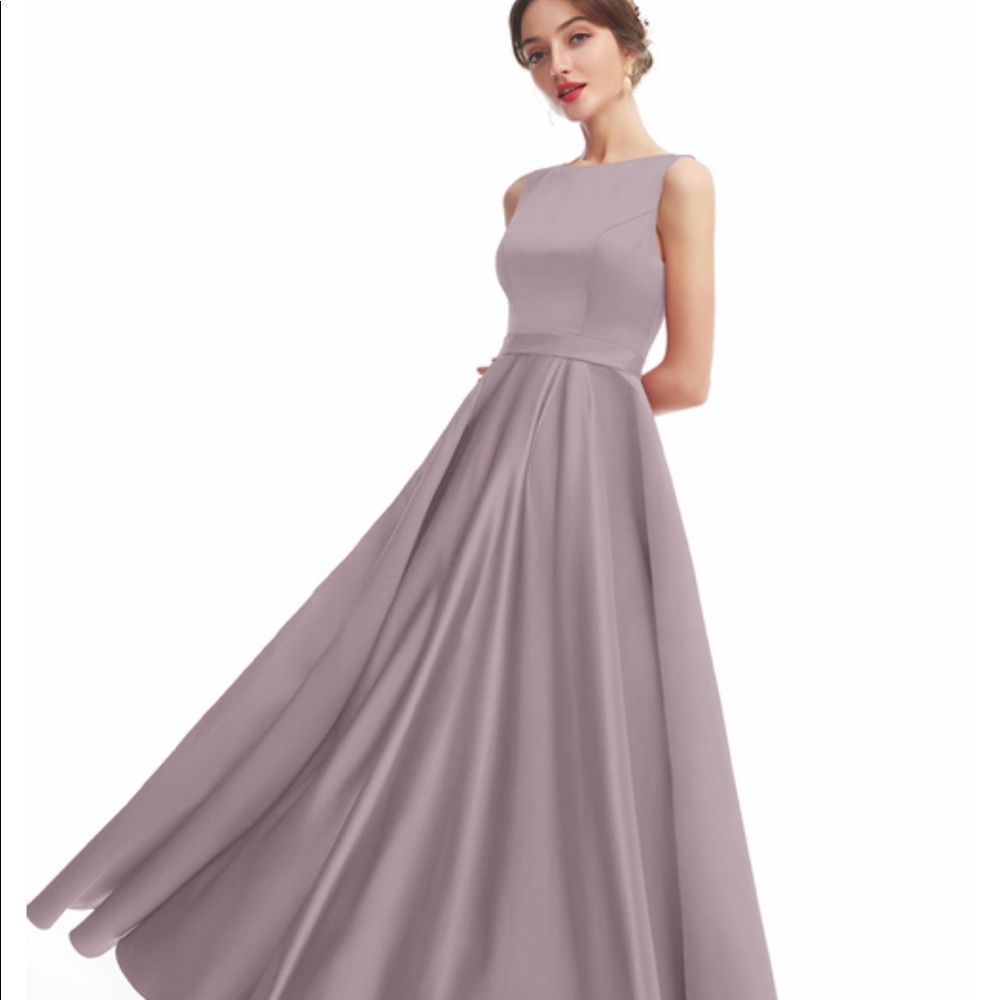 JJ's house A-line scoop neck floor length dress size 2